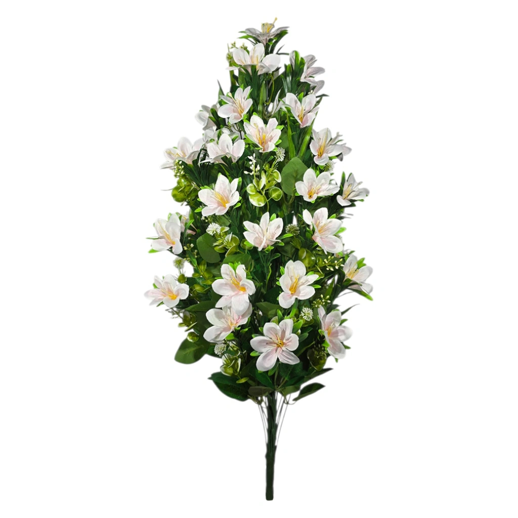 ORCHID BOUQUET WHITE (42 BRANCHES) - H78CM - 1