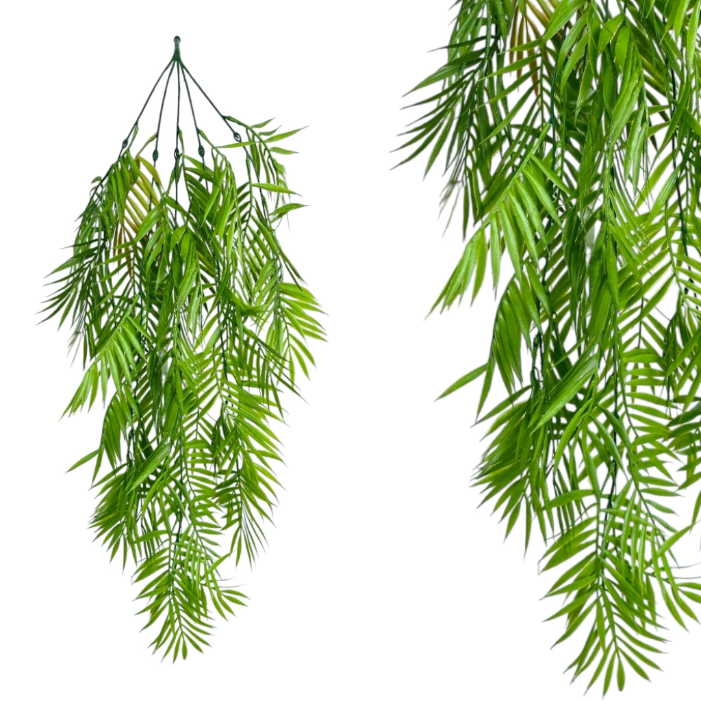 HANGING FERN GREEN REAL TOUCH 80CM - 1