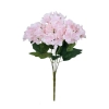 ORTENSIA BOUQUET PINK (5 BRANCHES) - H33CM