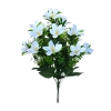 LILY BOUQUET WHITE (12 BRANCHES) - H46CM