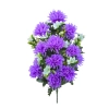 CHRYSANTHEMUM-LILY BOUQUET PURPLE (36 BRANCHES) - H78CM