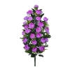 RANUNCULUS BOUQUET PURPLE (42 BRANCHES) - H78CM