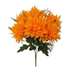 CHRYSANTHEMUM BOUQUET ORANGE (7 BRANCHES) - H40CM