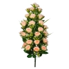 ROSE BOUQUET SALMON (42 BRANCHES) - H78CM