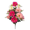 DAISY BOUQUET PINK/FUCHSIA (14 BRANCHES) - H52CM