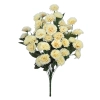 CHRYSANTHEMUM BOUQUET MINI WHITE (18 BRANCHES) - H48CM