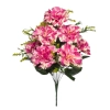 CARNATION BOUQUET FUCHSIA (10 BRANCHES) - H42CM