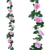 ROSE GARLAND PINK - H220CM