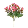 MINI ROSE BOUQUET PINK (5 BRANCHES) - H30CM
