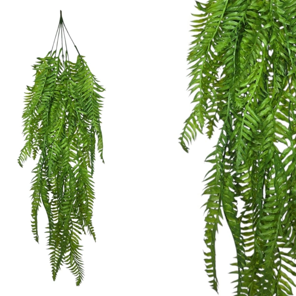 HANGING FERN REAL TOUCH 85CM