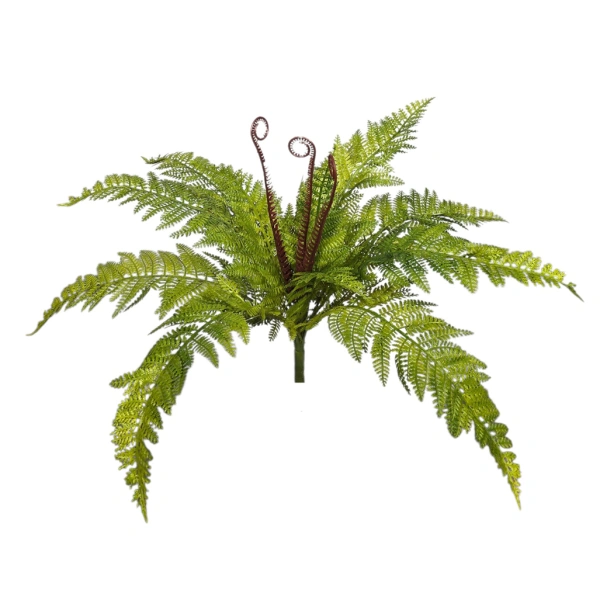 FERN BOUQUET REAL TOUCH (15 BRANCHES) - H44CM